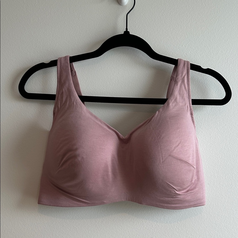 Seamless Pink Bralette Brand New, size 1X
